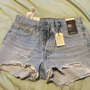 Brand new Levi shorts. Never worn